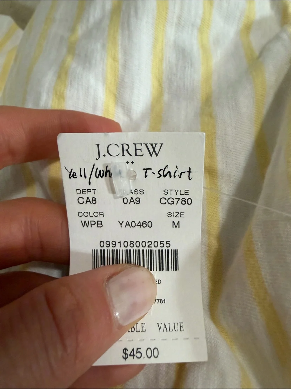 J crew Girlfriend crewneck tee